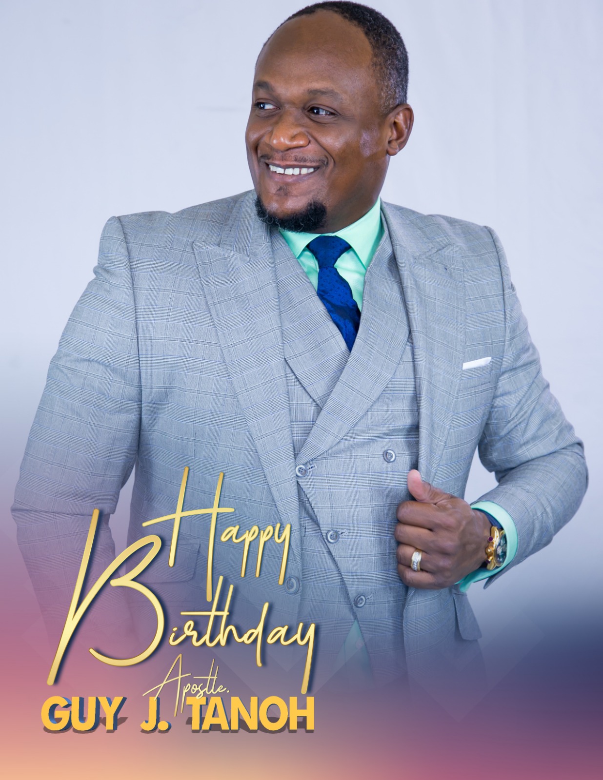 Happy Birthday Apostle Tanoh - Overcomers Ministries Church - Dallas, Tx